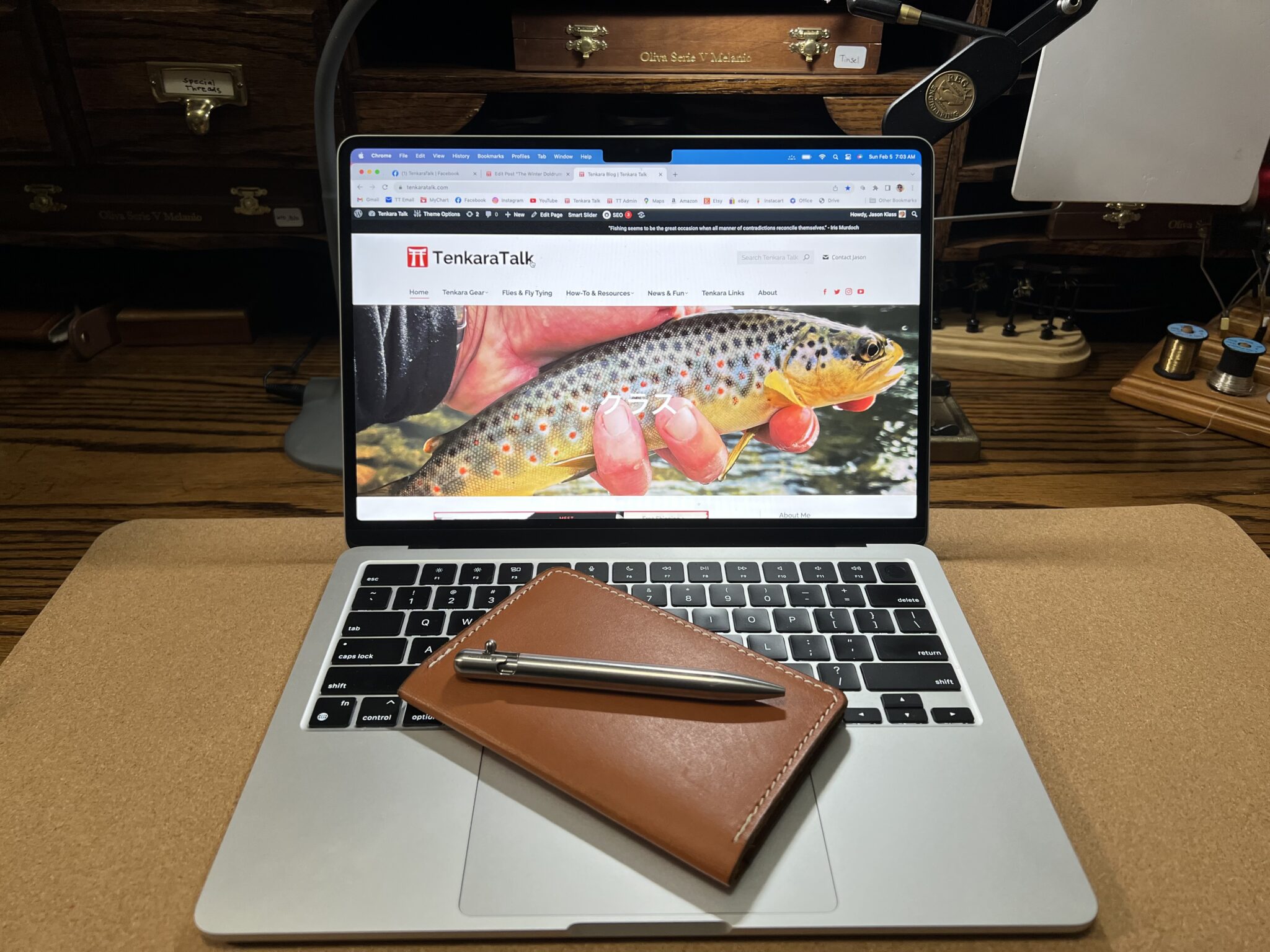 Winter fly fishing projects