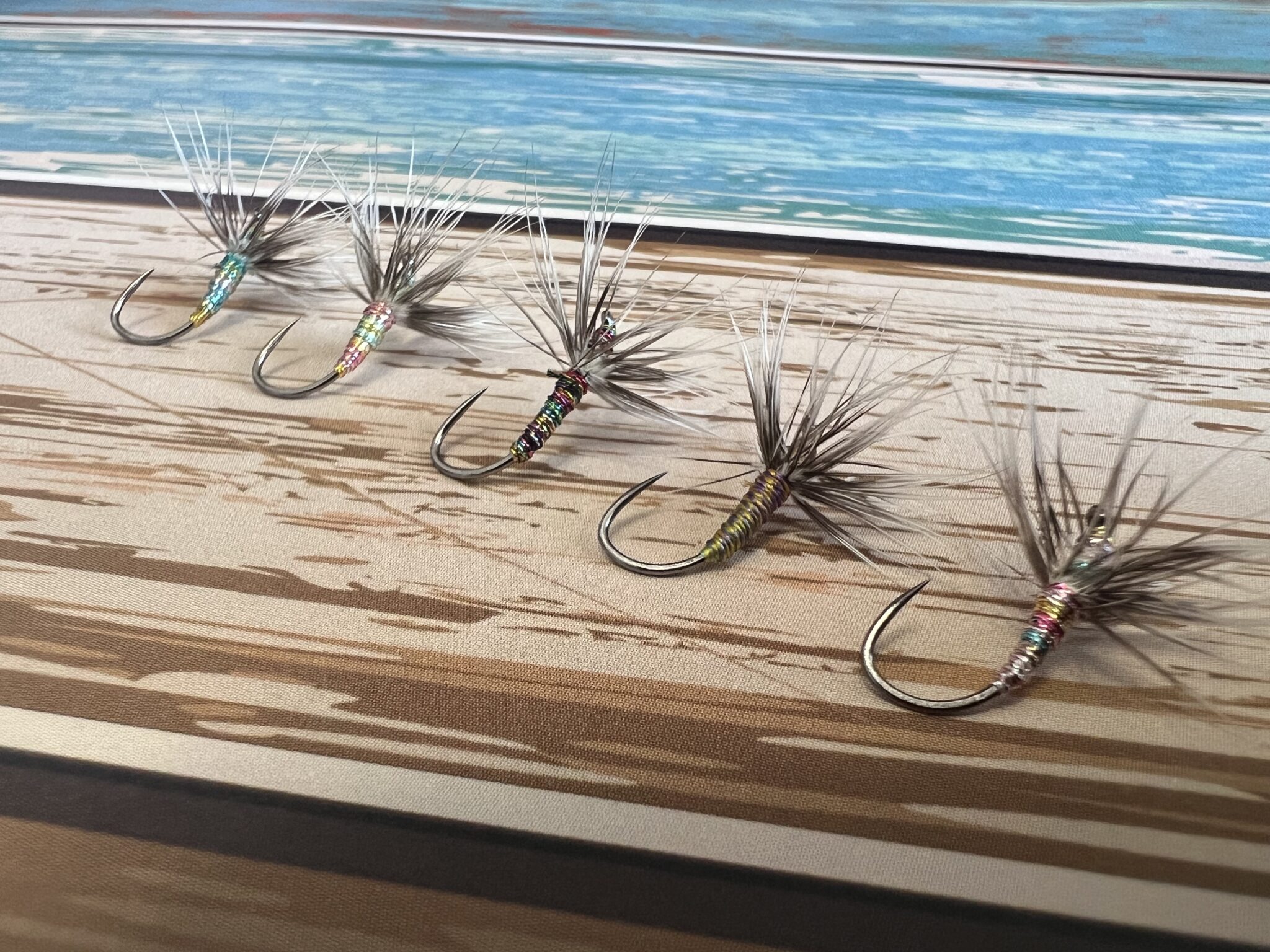 Embroidery Thread Tenkara Flies