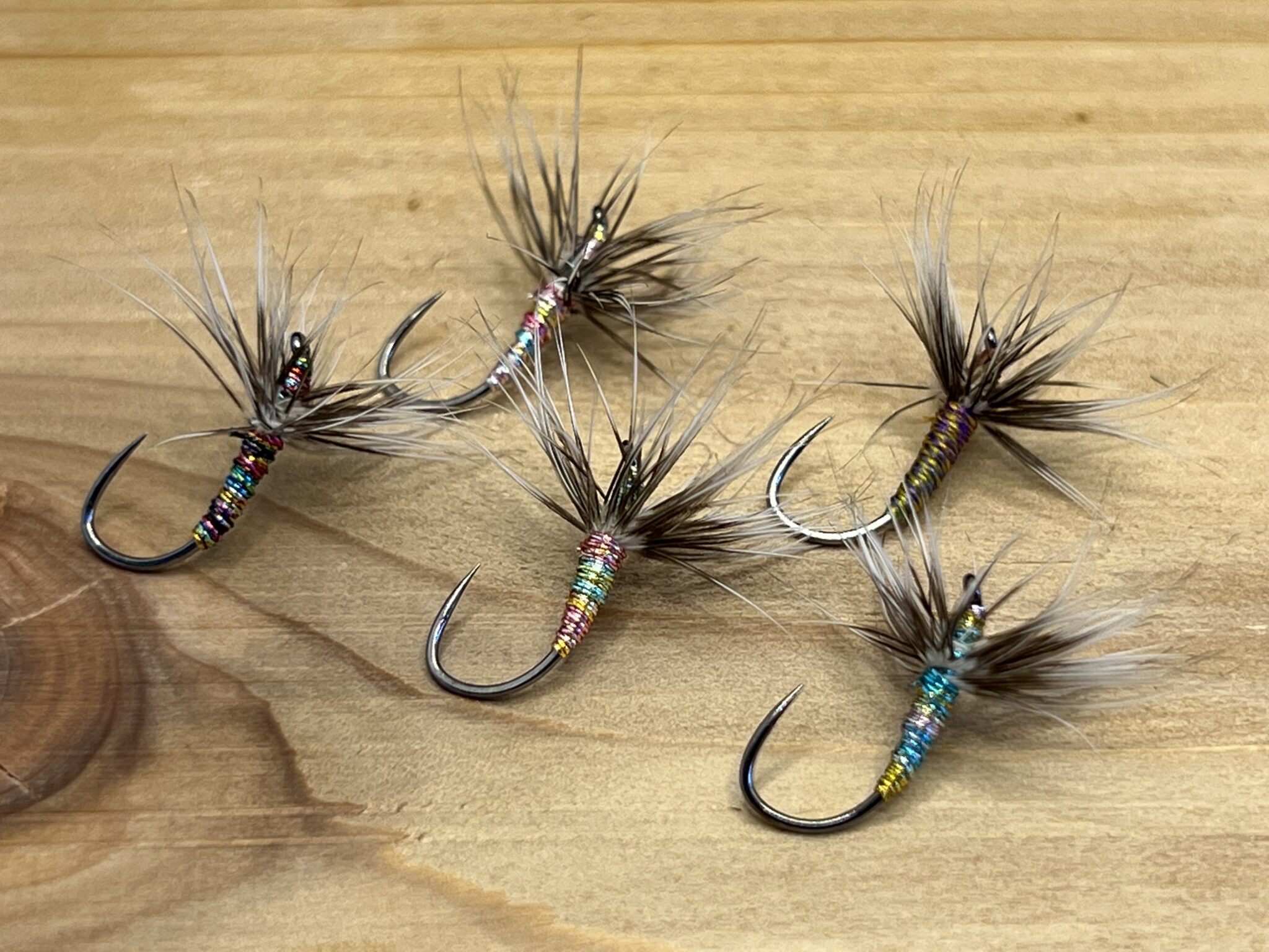 Simple Embroidery Thread Tenkara Flies