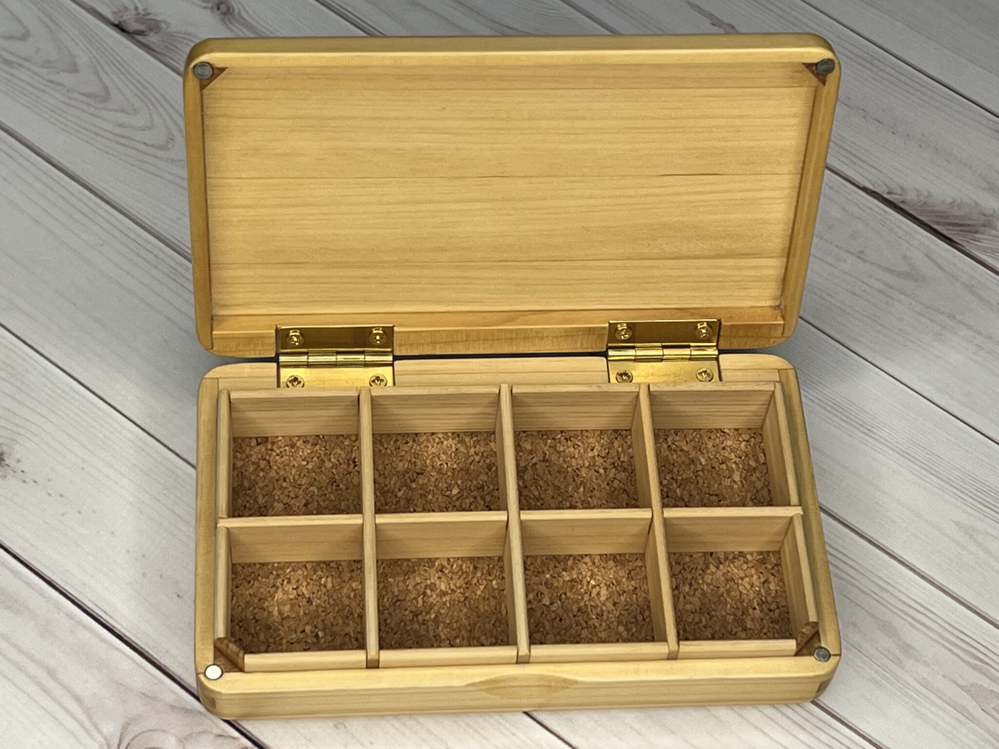 Kura-San Hinoki Wooden Fly Box