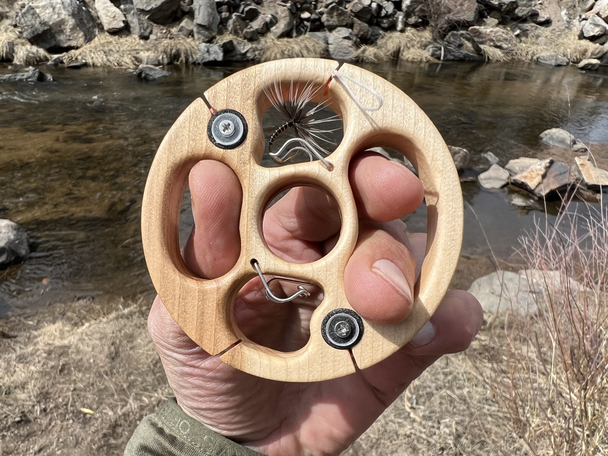 Kura-san Wooden Tenkara Line Spool