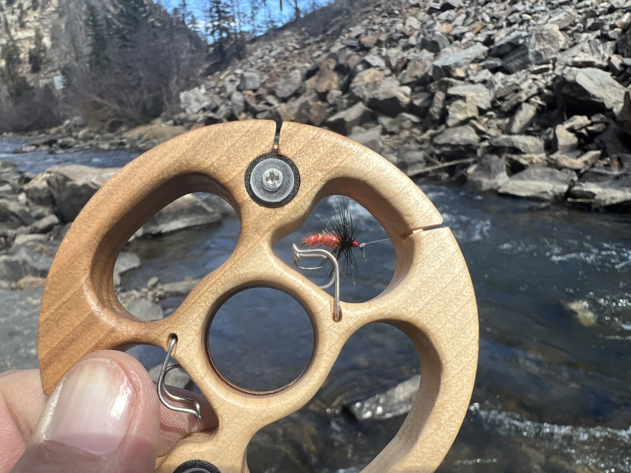 Kura-san Wooden Tenkara Line Spool