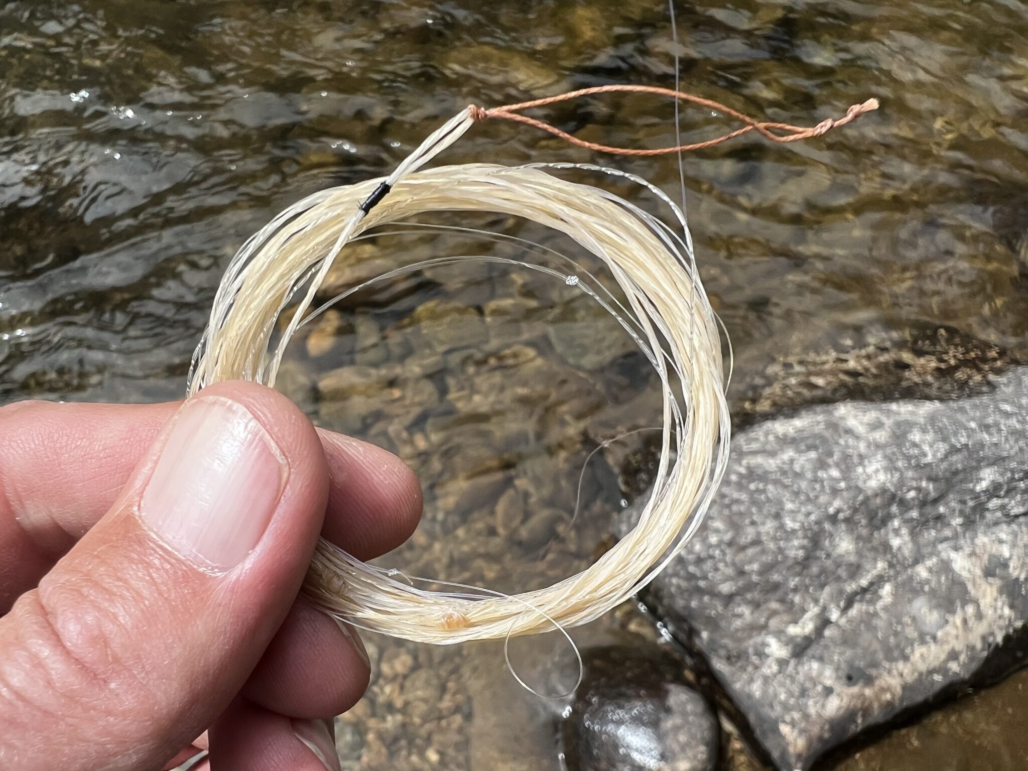 The Horse Hair Fishing Line