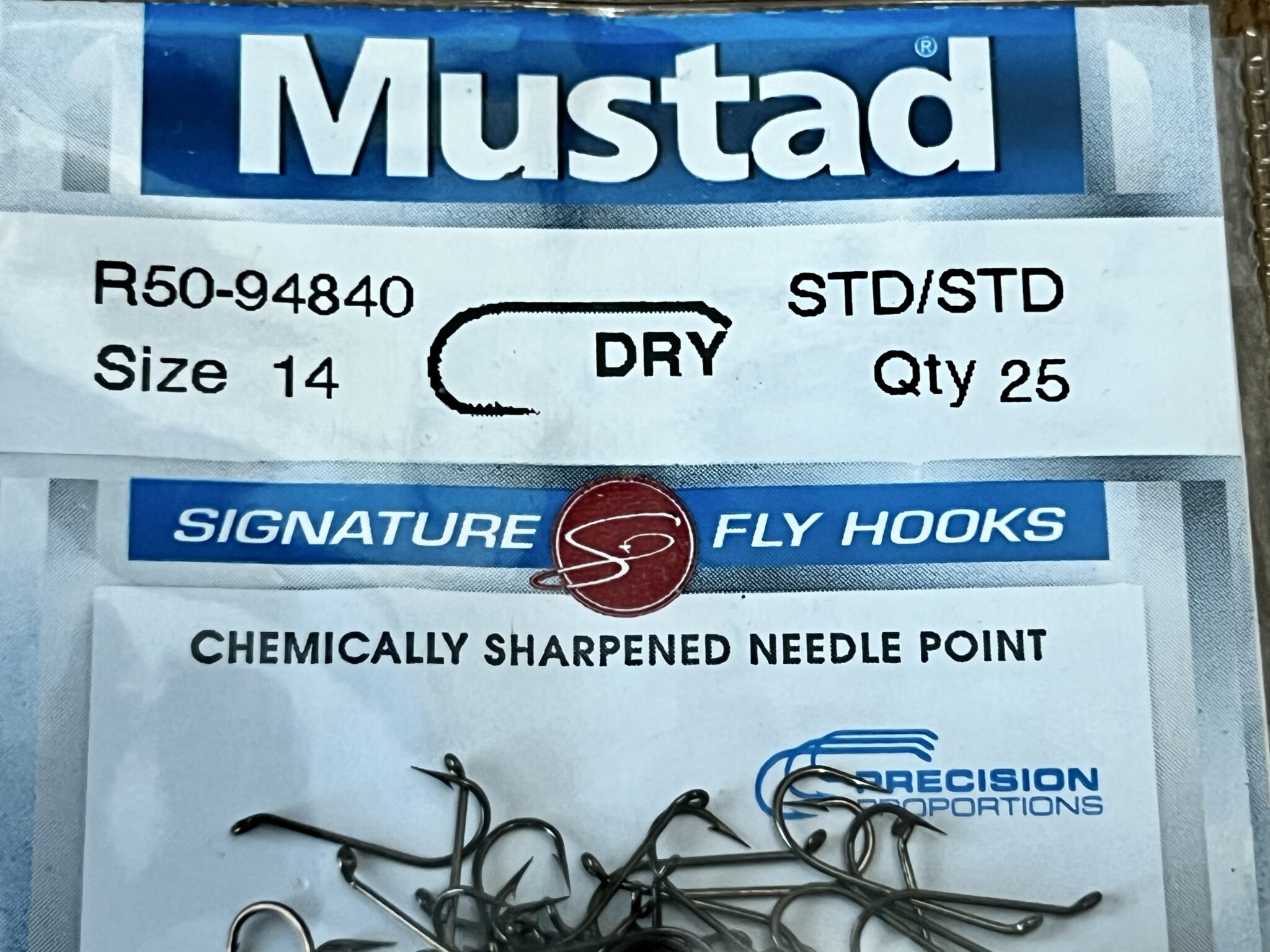 Standard Dry Fly Hook Size